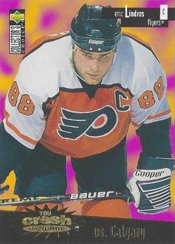 1996-97 Collector's Choice - You Crash the Game Gold #C28 Eric Lindros Front