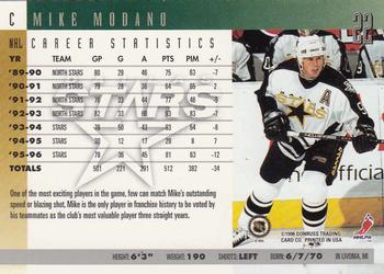 1996-97 Donruss #22 Mike Modano Back