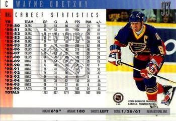 1996-97 Donruss #93 Wayne Gretzky Back