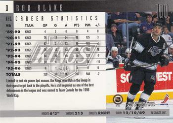 1996-97 Donruss #100 Rob Blake Back