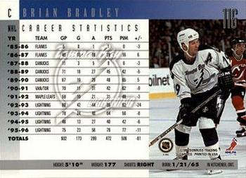 1996-97 Donruss #116 Brian Bradley Back