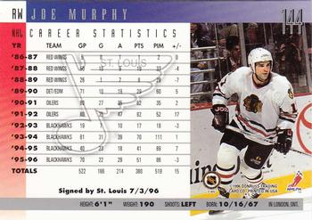 1996-97 Donruss #144 Joe Murphy Back