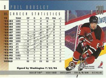 1996-97 Donruss #201 Phil Housley Back