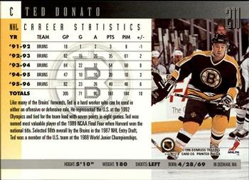 1996-97 Donruss #211 Ted Donato Back