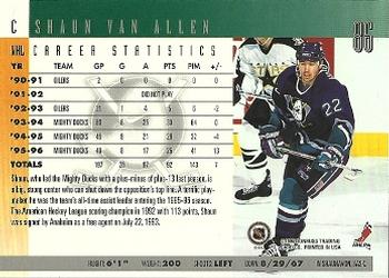 1996-97 Donruss #86 Shaun Van Allen Back