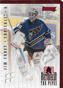 1996-97 Donruss - Between the Pipes #3 Jim Carey Front