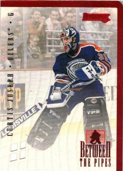 1996-97 Donruss - Between the Pipes #8 Curtis Joseph Front