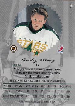 1996-97 Donruss Elite #3 Andy Moog Back
