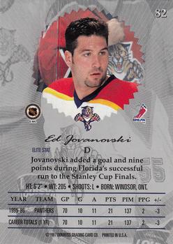 1996-97 Donruss Elite #82 Ed Jovanovski Back