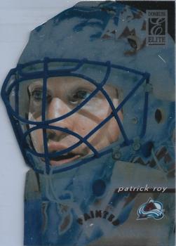 1996-97 Donruss Elite - Painted Warriors #1 Patrick Roy Front