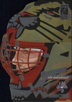 1996-97 Donruss Elite - Painted Warriors #4 John Vanbiesbrouck Front