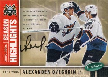 2005-06 Parkhurst #588 Alexander Ovechkin RC Rookie Capitals READ  DESCRIPTION - C&S Sports and Hobby