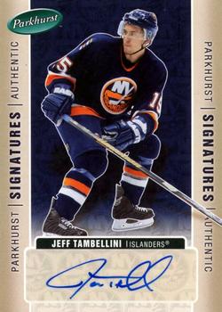 2005-06 Parkhurst - Authentic Signatures #JT Jeff Tambellini Front