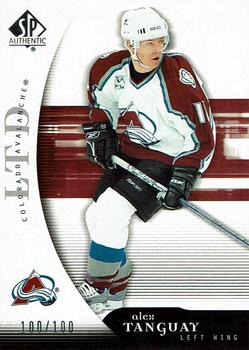 2005-06 SP Authentic - Limited #25 Alex Tanguay Front