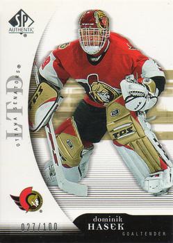 2005-06 SP Authentic - Limited #67 Dominik Hasek Front