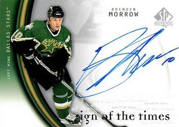 2005-06 SP Authentic - Sign of the Times #MW Brenden Morrow Front