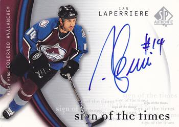 2005-06 SP Authentic - Sign of the Times #IL Ian Laperriere Front