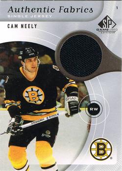 2005-06 SP Game Used - Authentic Fabrics #AF-CN Cam Neely Front
