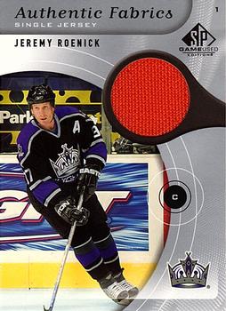 2005-06 SP Game Used - Authentic Fabrics #AF-JR Jeremy Roenick Front