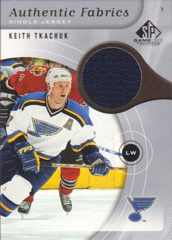 2005-06 SP Game Used - Authentic Fabrics #AF-KT Keith Tkachuk Front