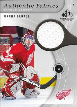 2005-06 SP Game Used - Authentic Fabrics #AF-LE Manny Legace Front