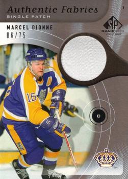 2005-06 SP Game Used - Authentic Patches #AP-MD Marcel Dionne Front