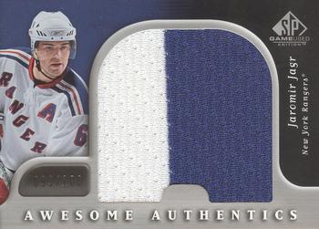 2005-06 SP Game Used - Awesome Authentics #AA-JJ Jaromir Jagr Front