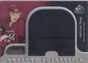 2005-06 SP Game Used - Awesome Authentics #AA-LN Ladislav Nagy Front