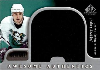 2005-06 SP Game Used - Awesome Authentics #AA-LU Joffrey Lupul Front