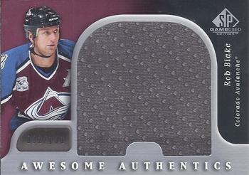 2005-06 SP Game Used - Awesome Authentics #AA-RB Rob Blake Front
