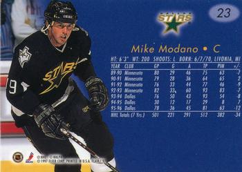 1996-97 Flair #23 Mike Modano Back