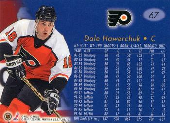 1996-97 Flair #67 Dale Hawerchuk Back