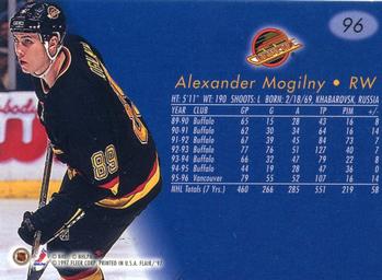 1996-97 Flair #96 Alexander Mogilny Back
