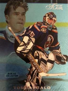1996-97 Flair - Blue Ice Collection #B57 Tommy Salo Front