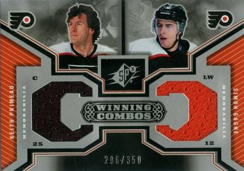 2005-06 SPx - Winning Combos #WC-PG Keith Primeau / Simon Gagne Front