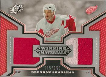 2005-06 SPx - Winning Materials #WM-BS Brendan Shanahan Front