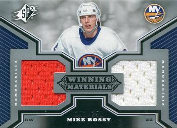 2005-06 SPx - Winning Materials #WM-BY Mike Bossy Front