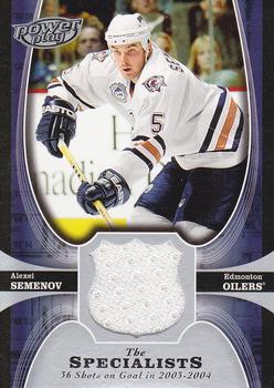 2005-06 Upper Deck Power Play - Specialists #TS-AS Alexei Semenov Front