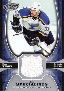 2005-06 Upper Deck Power Play - Specialists #TS-DW Doug Weight Front
