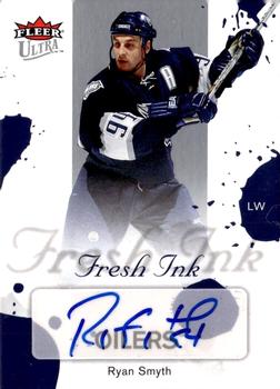 2005-06 Ultra - Fresh Ink #FI-RS Ryan Smyth Front