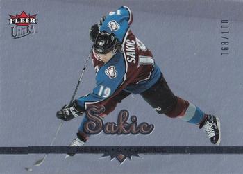 2005-06 Ultra - Ice Medallion #55 Joe Sakic Front