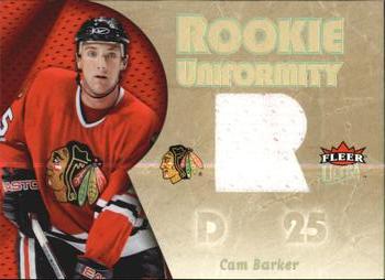 2005-06 Ultra - Rookie Uniformity Jerseys #RU-CB Cam Barker Front