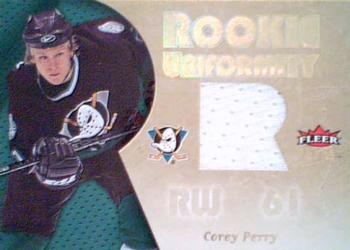 2005-06 Ultra - Rookie Uniformity Jerseys #RU-CP Corey Perry Front