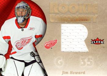 2005-06 Ultra - Rookie Uniformity Jerseys #RU-JH Jimmy Howard Front