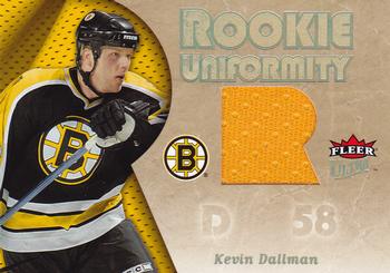 2005-06 Ultra - Rookie Uniformity Jerseys #RU-KD Kevin Dallman Front