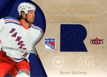 2005-06 Ultra - Rookie Uniformity Jerseys #RU-RH Ryan Hollweg Front