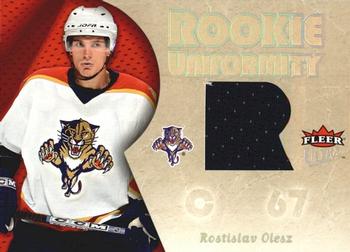 2005-06 Ultra - Rookie Uniformity Jerseys #RU-RO Rostislav Olesz Front