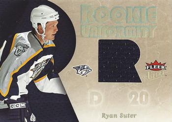 2005-06 Ultra - Rookie Uniformity Jerseys #RU-RS Ryan Suter Front