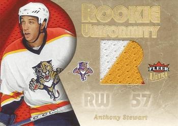 2005-06 Ultra - Rookie Uniformity Jerseys #RU-ST Anthony Stewart Front