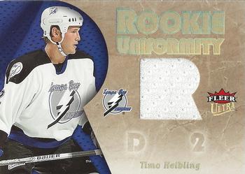 2005-06 Ultra - Rookie Uniformity Jerseys #RU-TH Timo Helbling Front